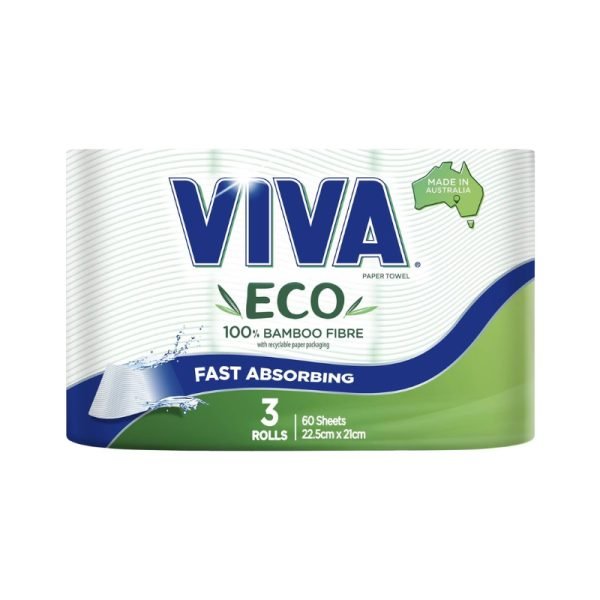 VIVA Eco Paper Towel 60 Sheets - 3 Pack