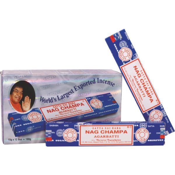 Satya Sai Baba Nagchampa Incense Sticks-15G