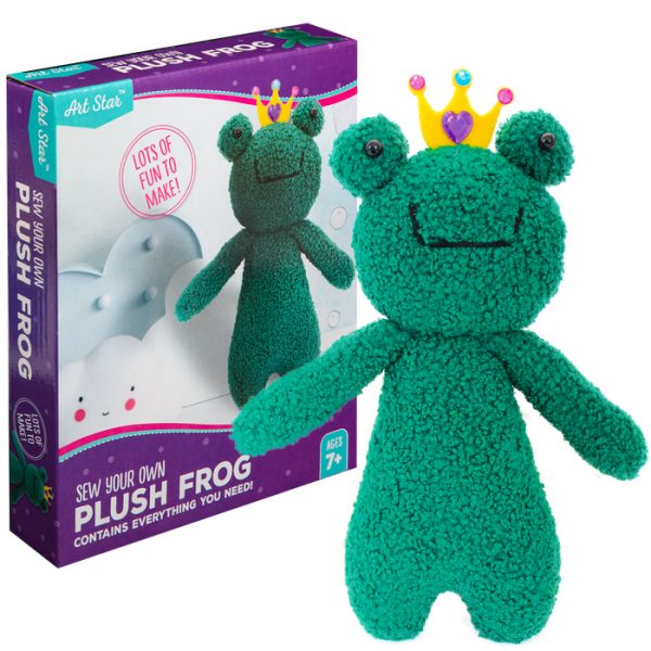 Art Star Sew Your Own Plush Frog Activity Kit