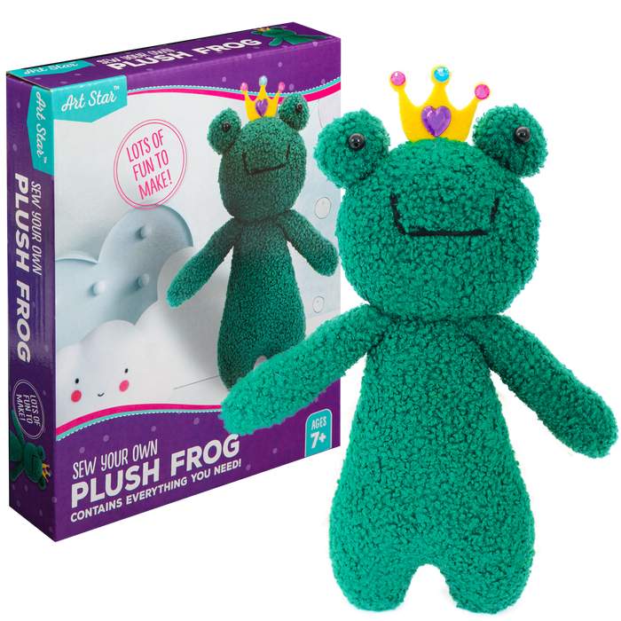 Art Star Sew Your Own Plush Frog Activity Kit