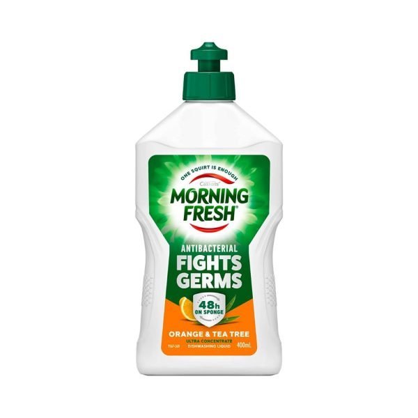Morning Fresh Dishwashing Liquid Antibacterial Orange and Tea Tree - 400ml
