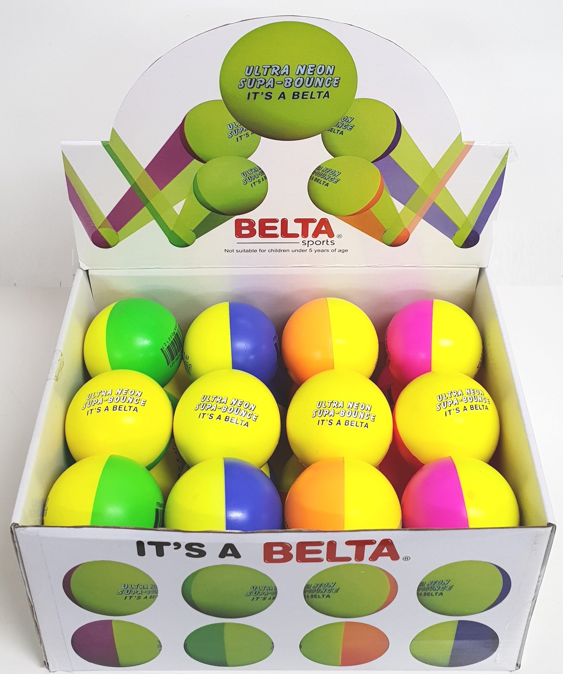 Ultra Neon Supa Bounce Balls