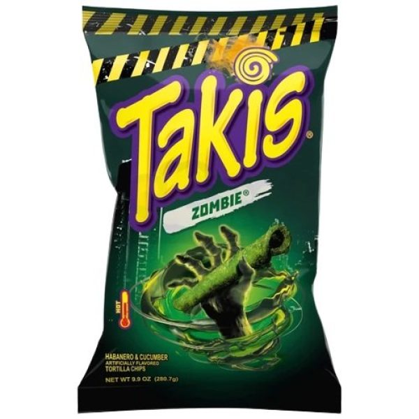 Takis Zombie Habanero & Cucumber Flavored Tortilla Chips 280g