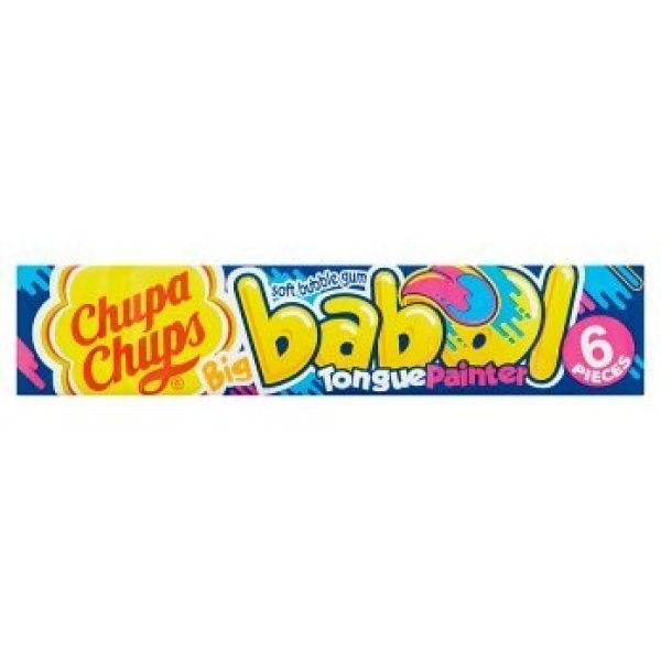 Chupa Chups Big Babol Blue Raspberry Flavour Soft Bubble Gum