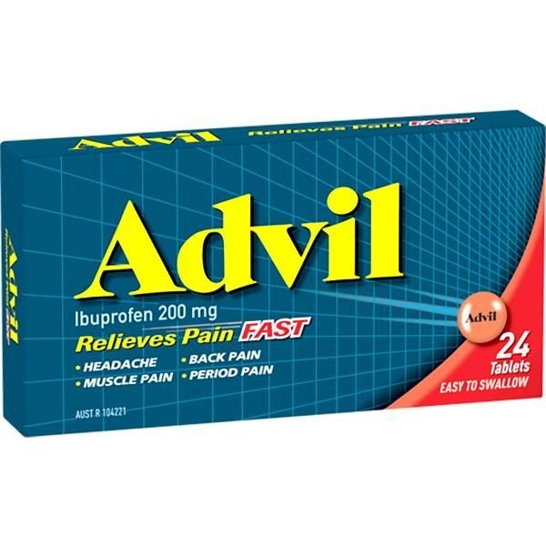 Advil Relief 200mg Tablets 24pk