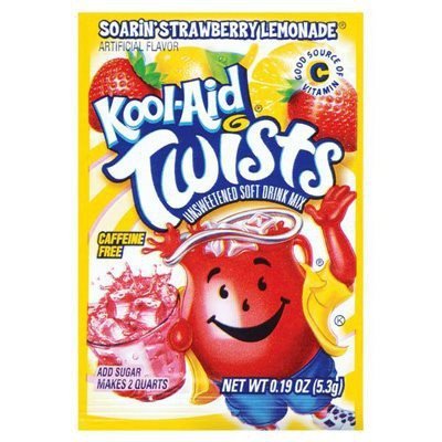 Kool-Aid Unsweetened Soarin' Strawberry Lemonade 0.19oz (5g)