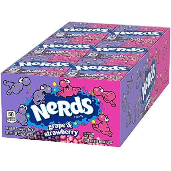 Nerds Grape and Strawberry 47g