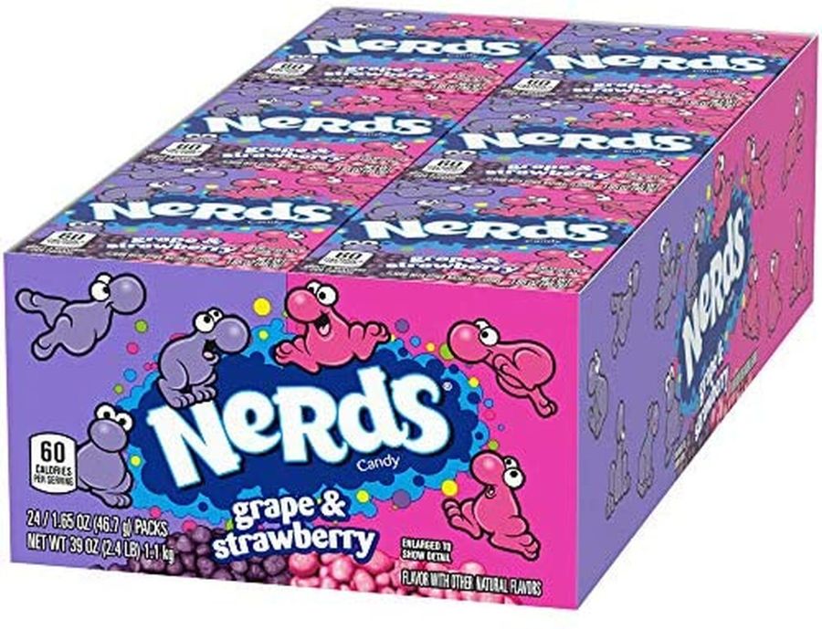 Nerds Grape and Strawberry 47g