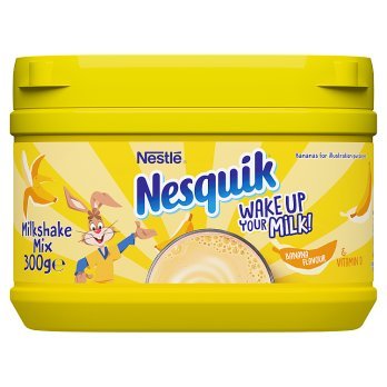 Nestle Nesquik Banana Milkshake Powder Tub 300g