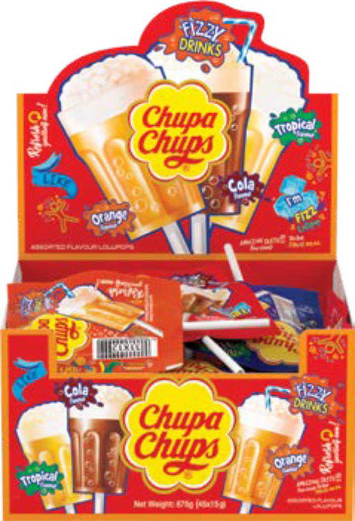 Chupa Chups 3D Fizzy Drinks
