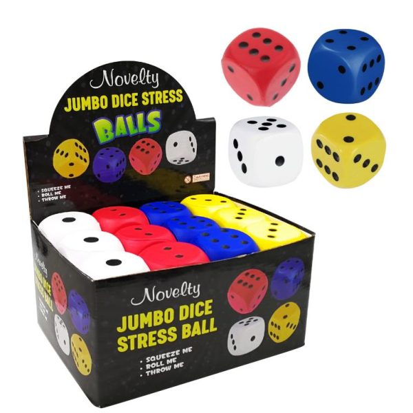 Jumbo Dice Stress Balls - CDU