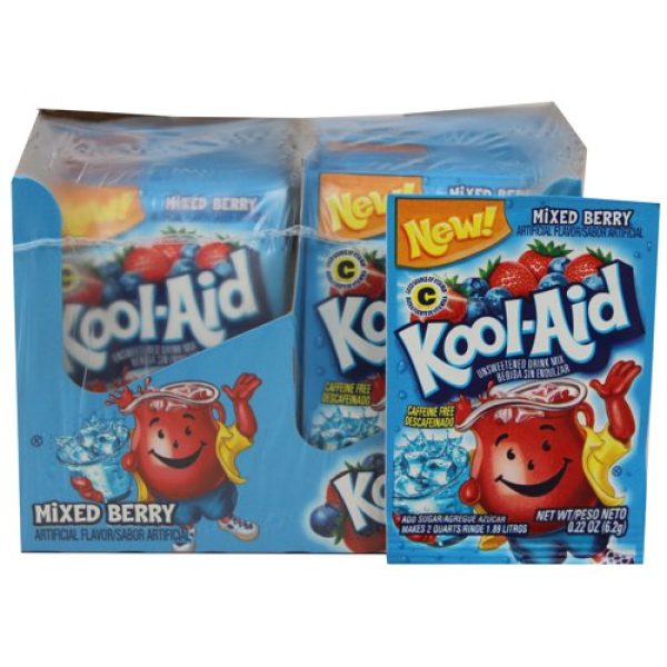 Kool-Aid Unsweetened Mixed Berry 0.22oz (6g)