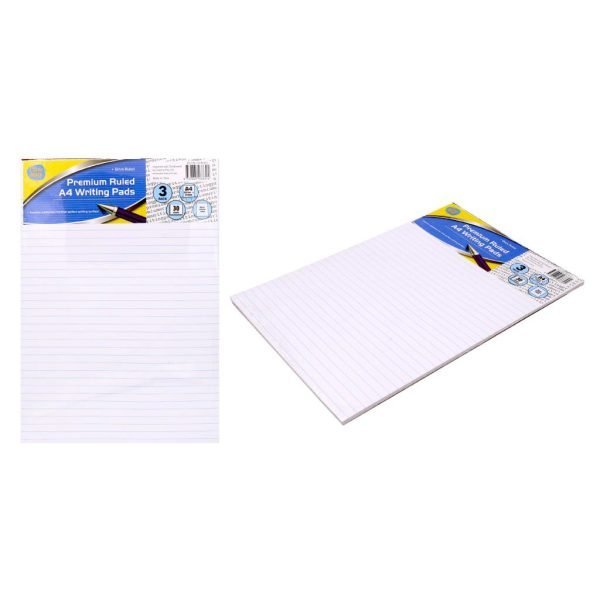 Class Mate 3PK A4 Ruled Series Writing Pads