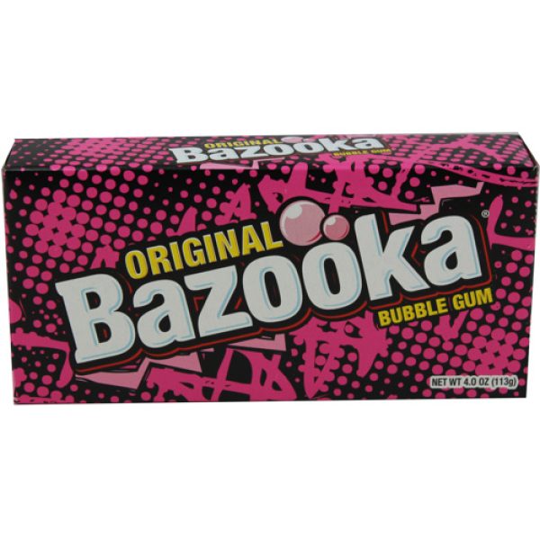 Bazooka Original Bubble Gum Box 4oz (113g)