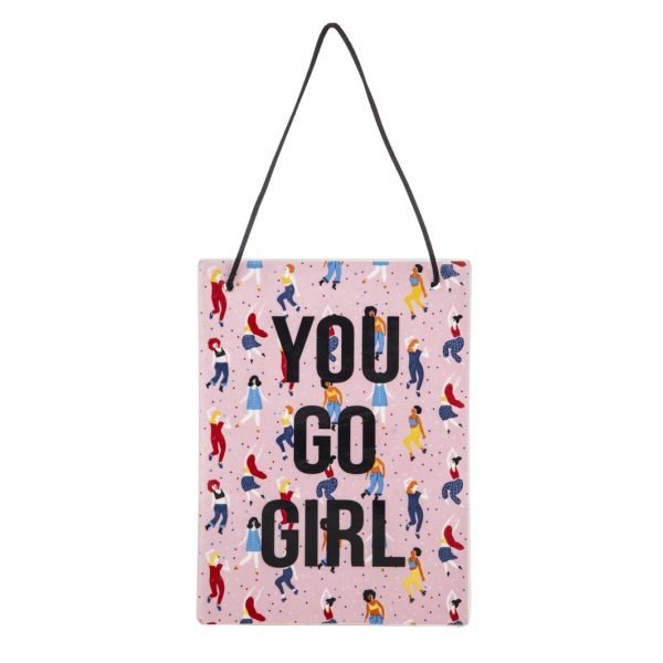 Emporium You Go Girl Wall Plaque