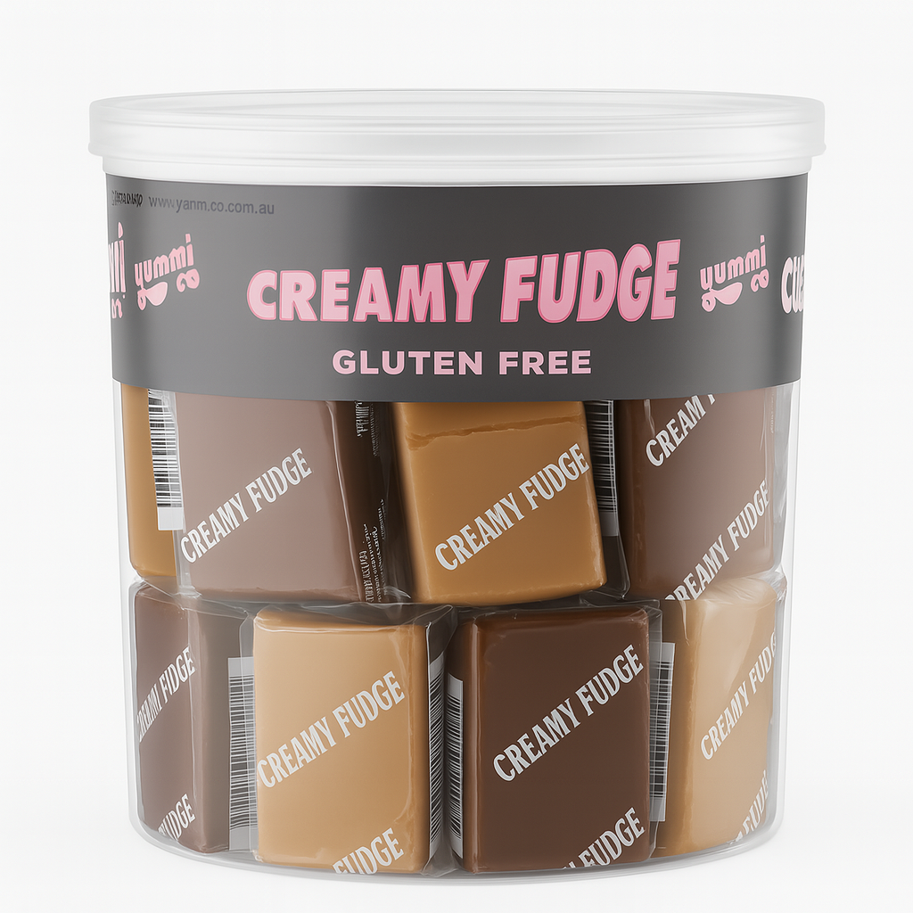 Caramel and Choc Fudge in Tub