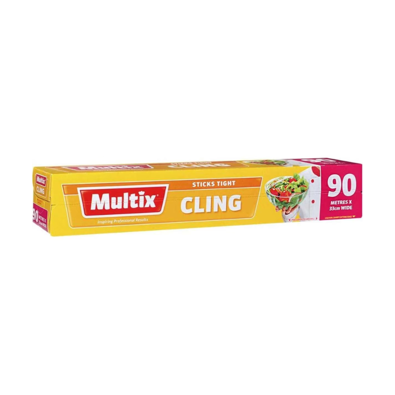 Multix Cling Wrap Sticks Tight 90m x 33cm
