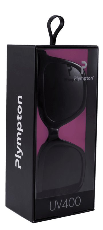 Plympton UV400 Fashion Sunnies Black - Image 5