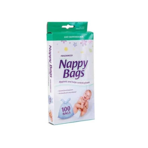 Fragranced Nappy Bags - 100 Bags