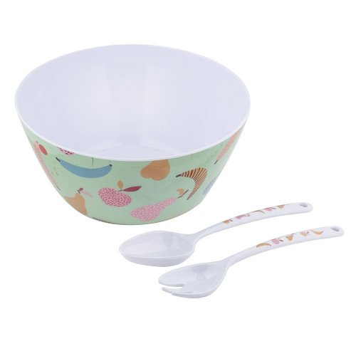 Emporium Good Times Salad bowl and Server - Set of 3