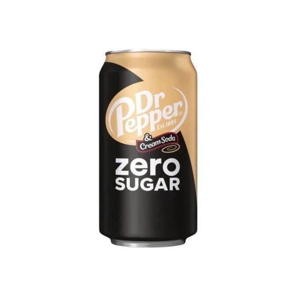 Dr Pepper Cream Soda Zero 355ml