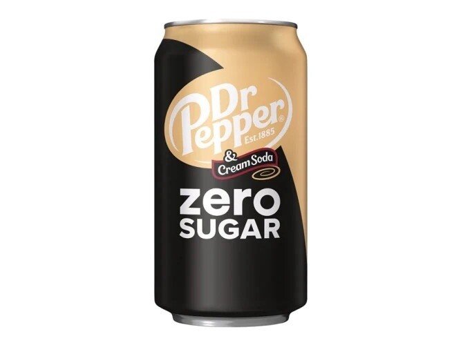 Dr Pepper Cream Soda Zero 355ml