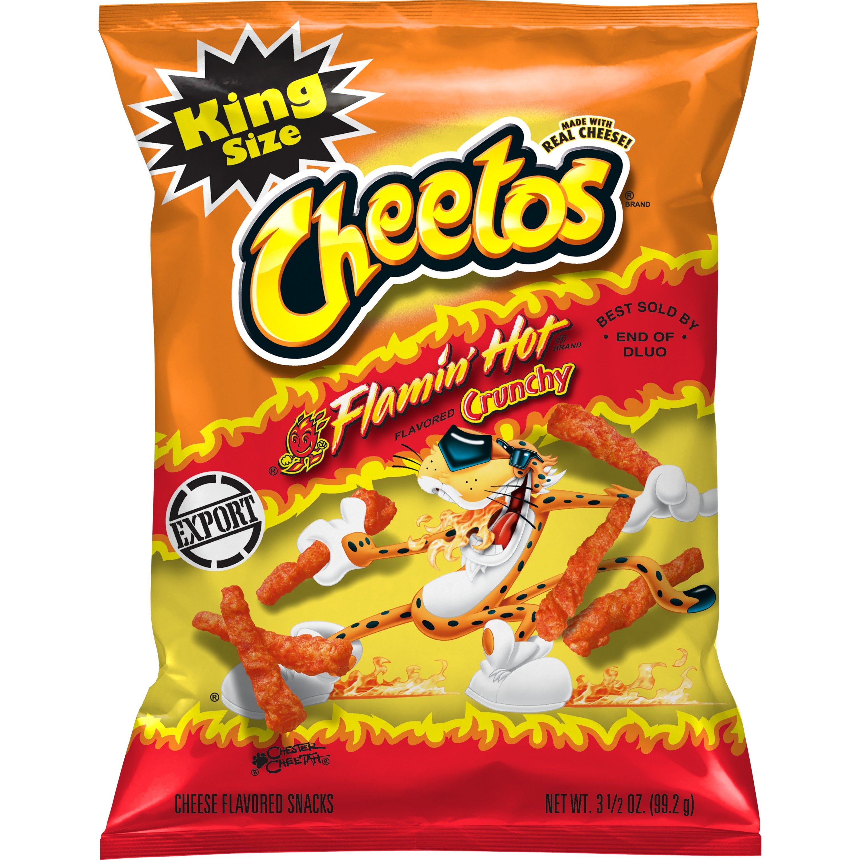 Cheetos King Size Flamin Hot Crunchy 99g