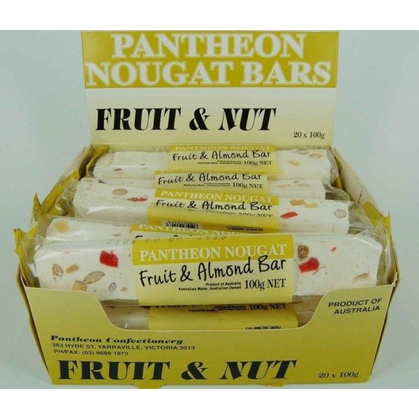 Fruit & Nut Nougat Bar 100g