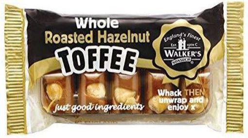 Walker's Nonsuch Hazelnut Toffee Bar 100g