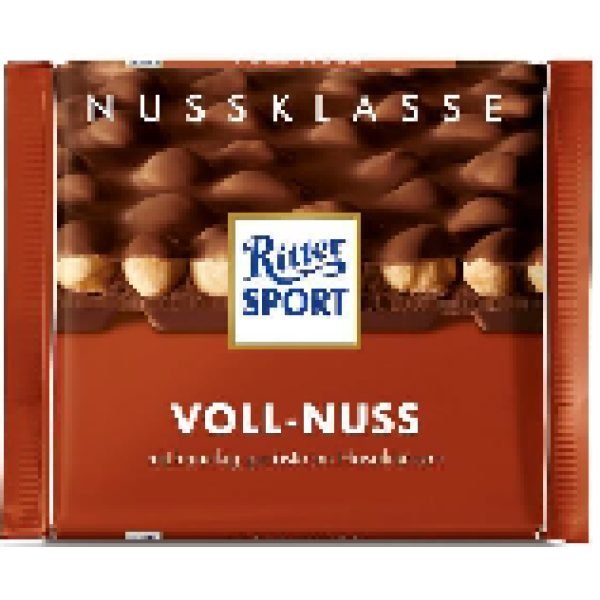 Ritter Sport Voll-Nuss / Whole nut 100g