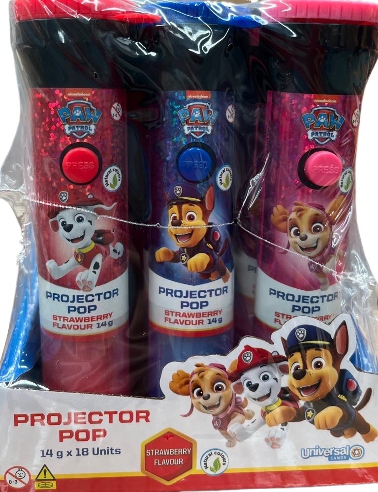 Paw Patrol Projector Pop 14g