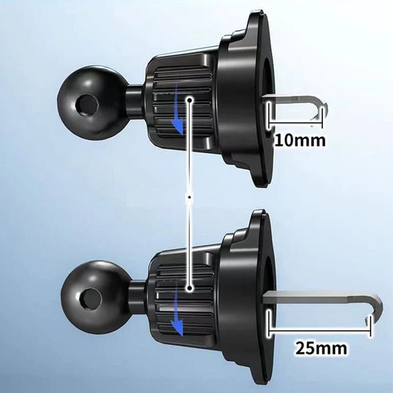 Phonix Gravity Car Mount Holder(Hook Up Air Outlet Version) Black - Image 2