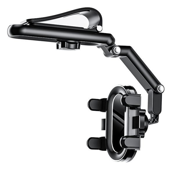 Universal 360° Rotation Car Clip Sun Visor Phone Holder Rearview Mirror Mount