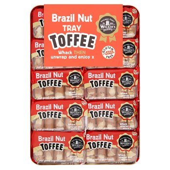 Walker's Nonsuch Brazil Nut Toffee bar 100g