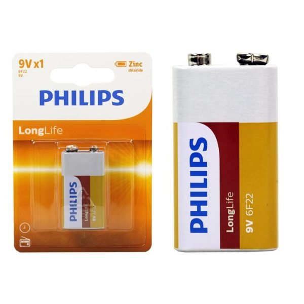 Philips Battery Zinc Carbon 9V (Single Pack)