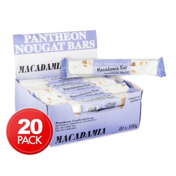 Macadamia Nougat Bar 100g