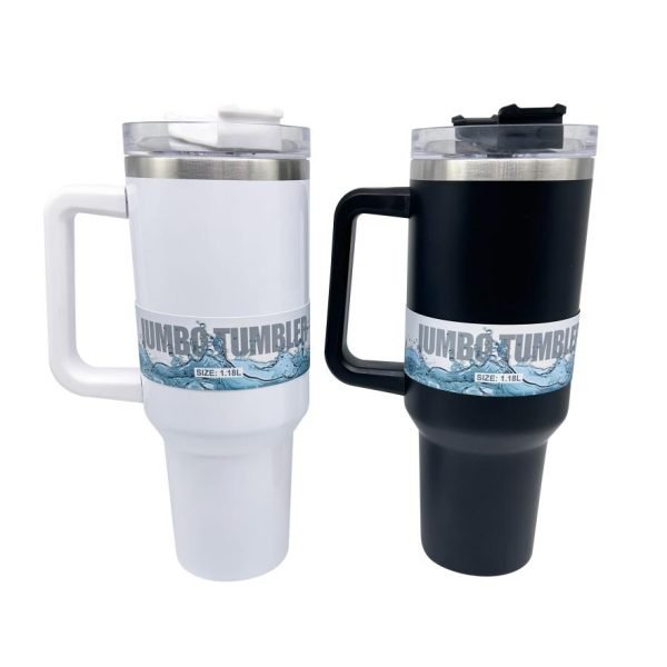Stainless Steel Insulated Drinking Cup with Handle - 1.8L
