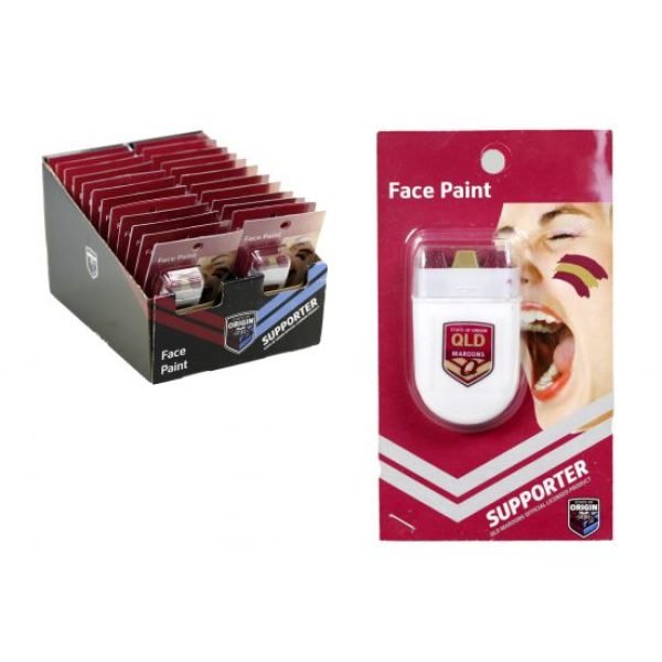 State of Origin Face Paint Stick QLD Maroons- CDU
