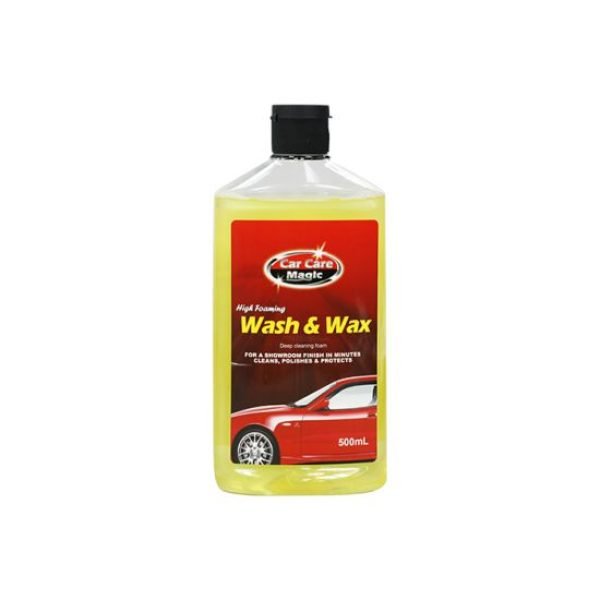 Car Care High Foaming Wash & Wax 500ml