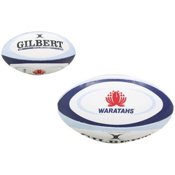 Rugby Ball Size 2 - Gilbert Waratahs