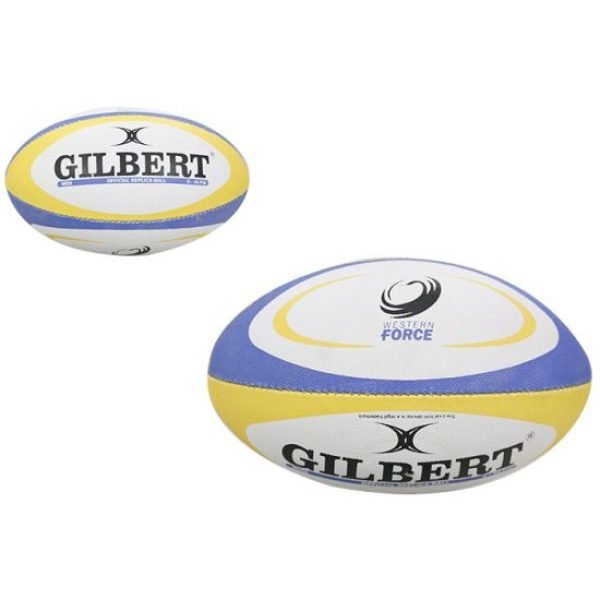 Rugby Ball Size 2 - Gilbert West Force