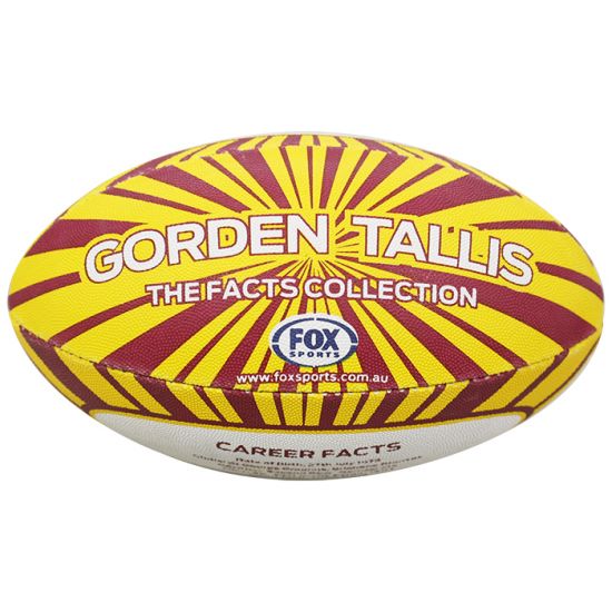 Rugby Ball Size 3 Gordon Tallis