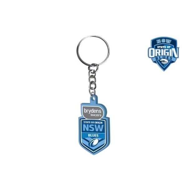 New South Wales Logo Rubber Key Ring