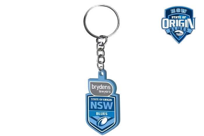 New South Wales Logo Rubber Key Ring