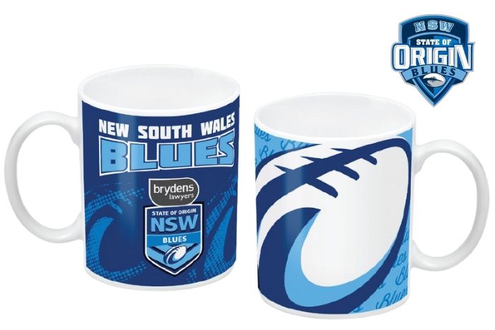 New South Wales Blues Logo Ceramic Coffee Mug