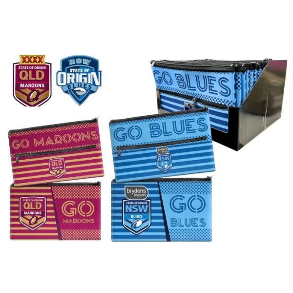 State Of Origin Pencil Case NSW & QLD