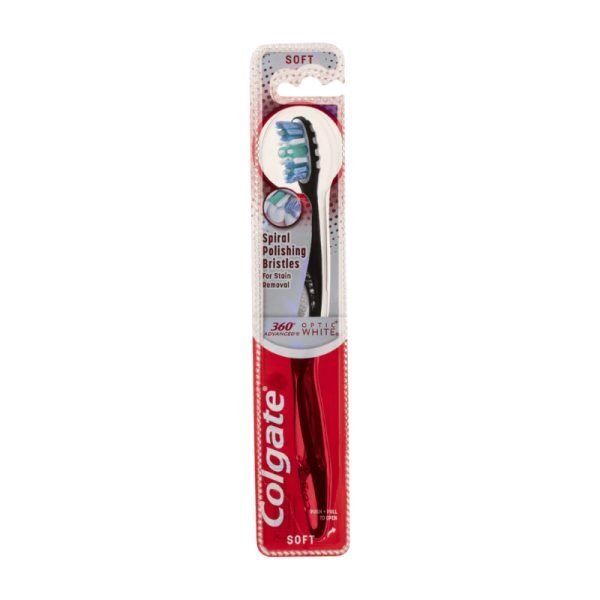Colgate 360° Optic White Toothbrush - Soft