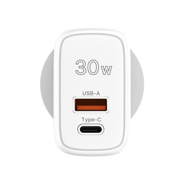 USP 30W USB A + TYPE C PD Quick Wall Charger