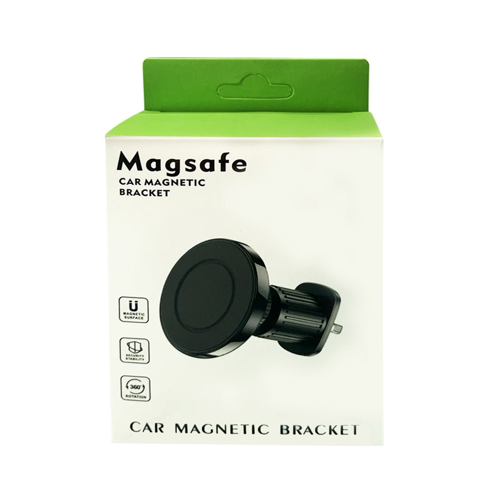 Strong Magnetic Car Airvent Mount for iPhone Compatible with Magsafe Black - Image 2