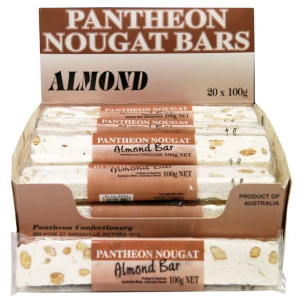 Almond Nougat Bar 100g